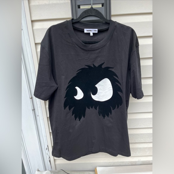ALEXANDER MCQUEEN MEN’S/LADIES BLACK EYES T SHIRT-XXL - Picture 2 of 7